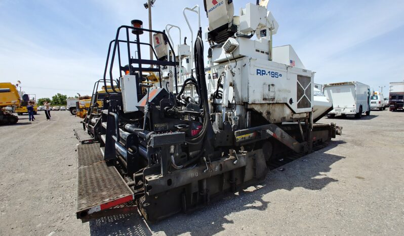 Roadtec RP195E Asphalt Paver full