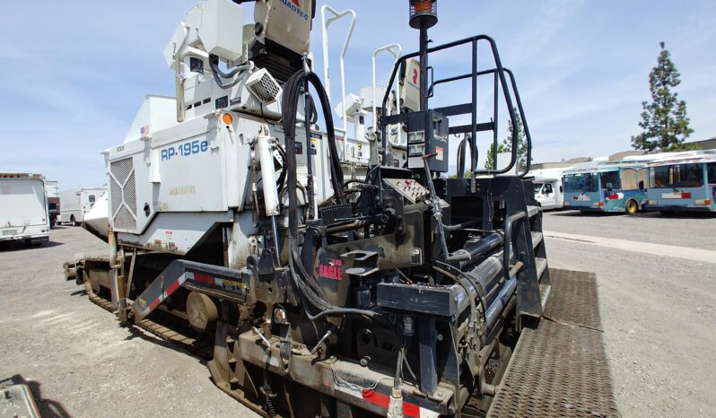 Roadtec RP195E Asphalt Paver full