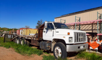 1996 GMC Topkick C7 Flatbed Truck full