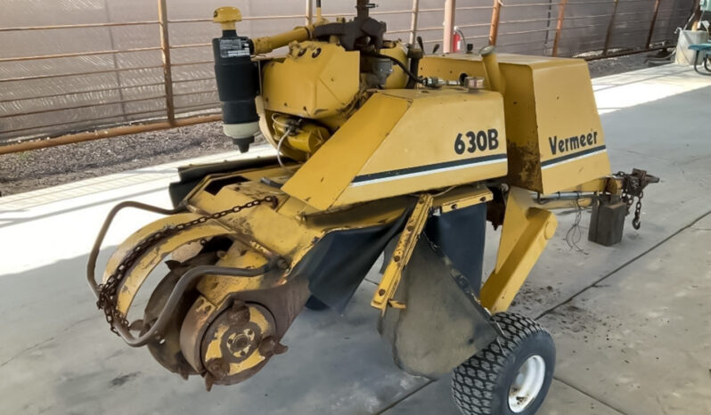 Vermeer 630 Stump Grinder full