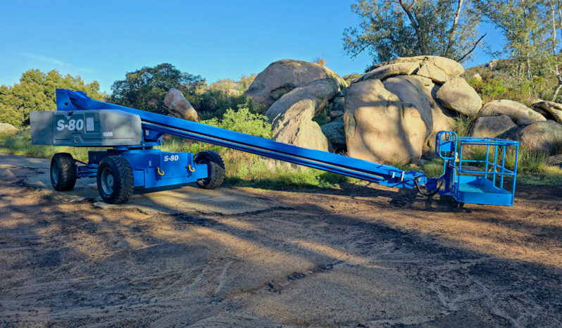 Genie S-80 Aerial Boom Lift full