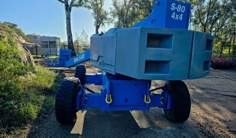 Genie S-80 Aerial Boom Lift full